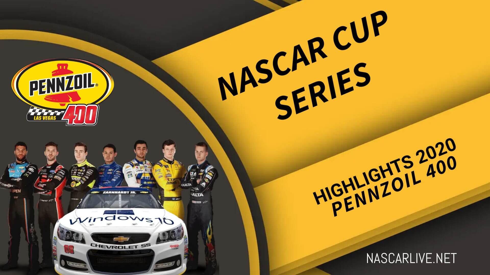 NASCAR Cup Pennzoil 400 Highlights 2020