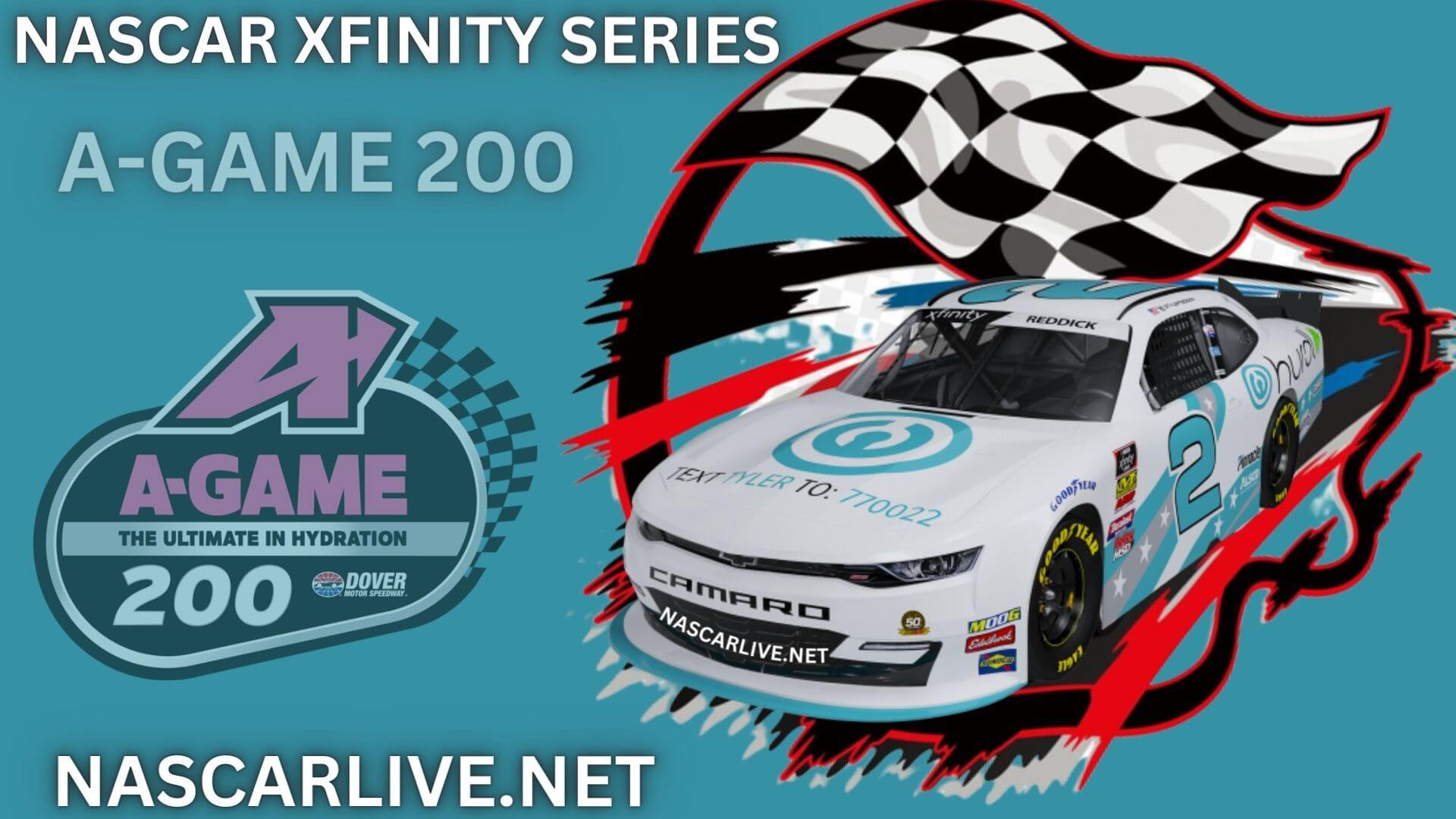 NASCAR A-GAME 200 At Dover Live Stream 2023