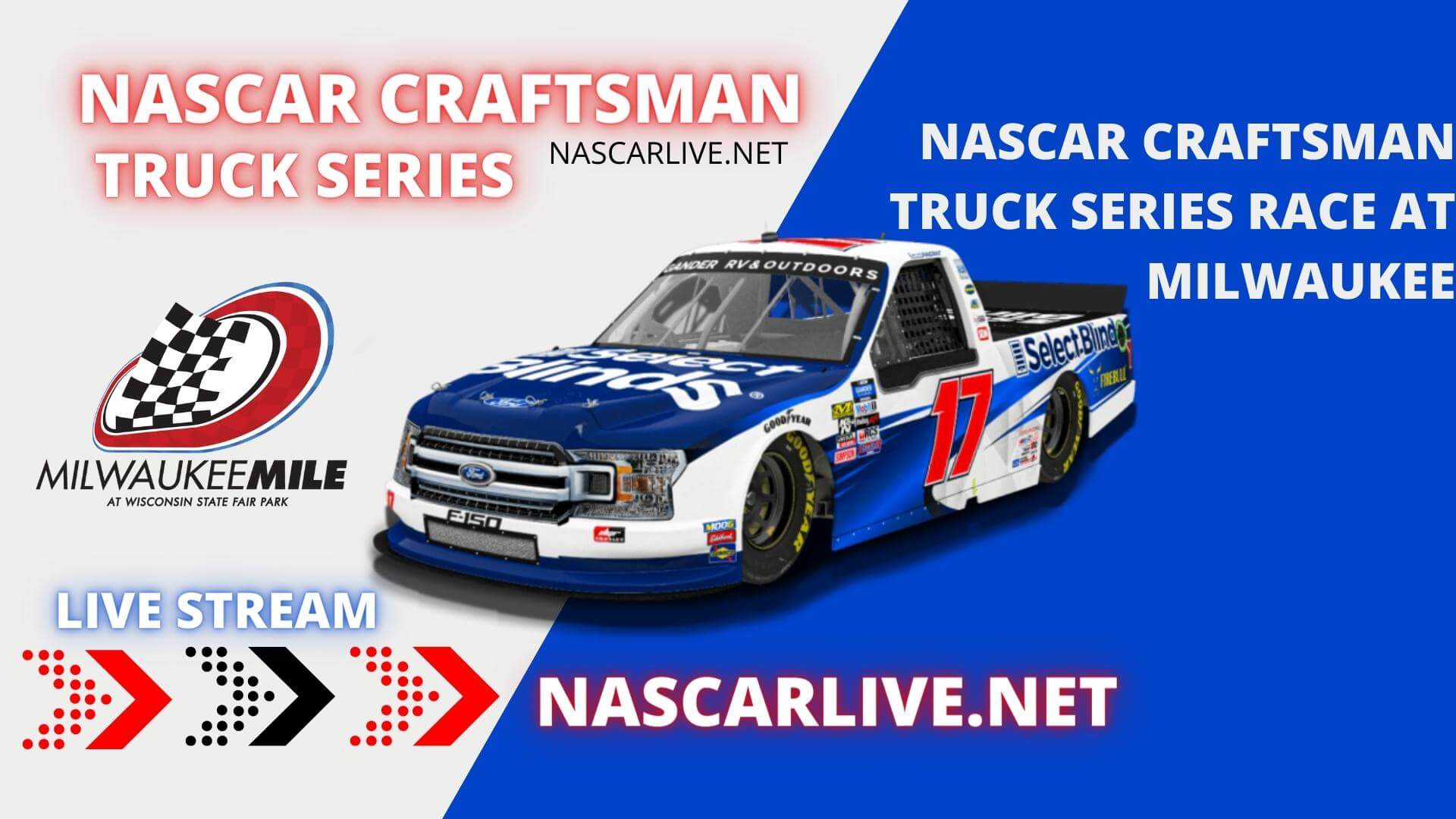 NASCAR Craftsman Truck Series Race At Milwaukee Live Stream 2023