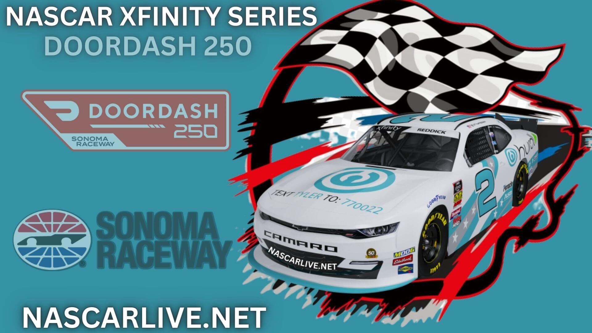 NASCAR DoorDash 250 At Sonoma Live Stream 2023
