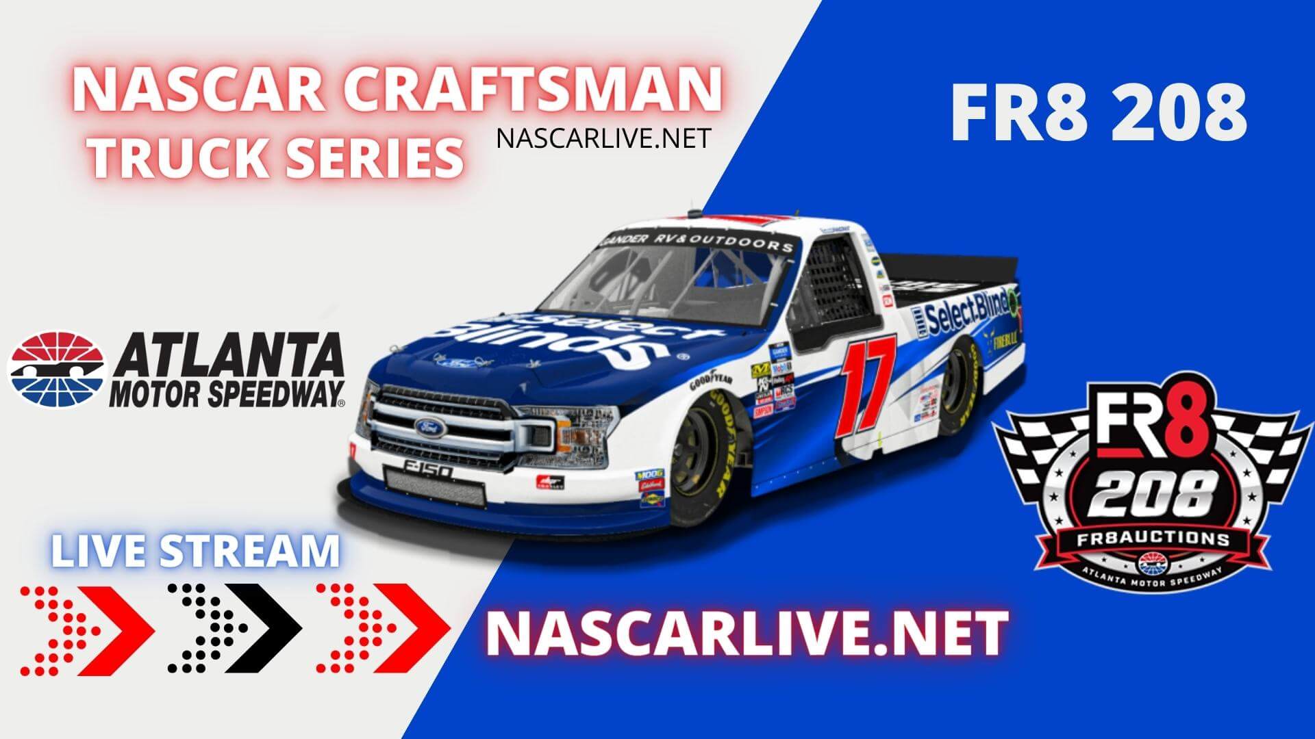 NASCAR Fr8 208 At Atlanta Live Stream 2023