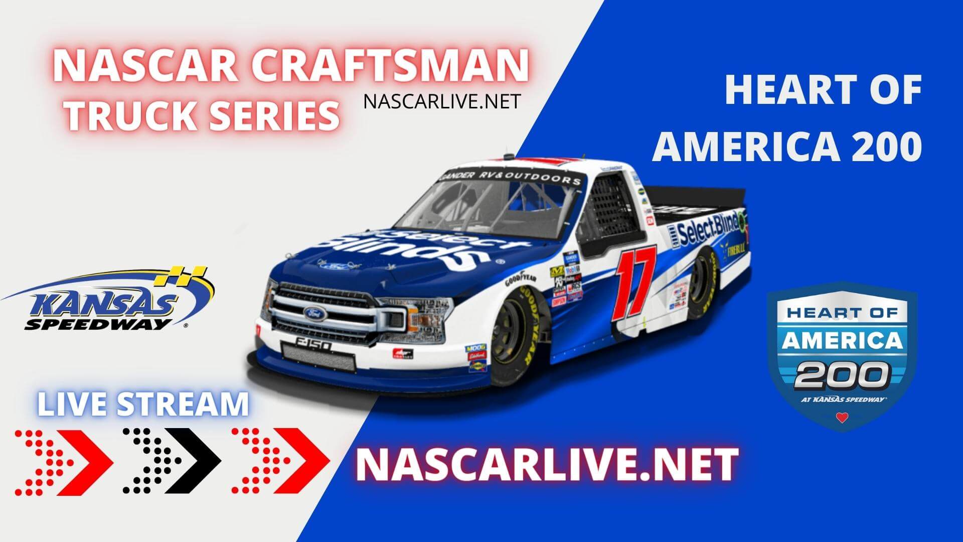 NASCAR Heart Of America 200 At Kansas Live Stream 2023