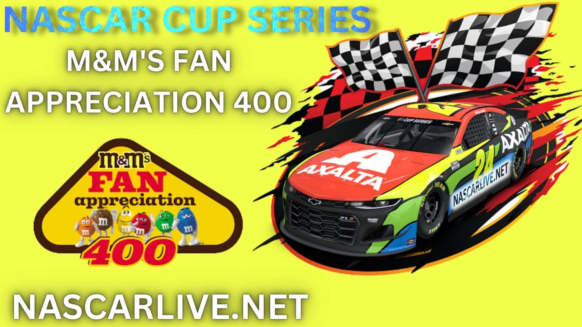 NASCAR M&Ms Fan Appreciation 400 At Pocono Live Stream 2023