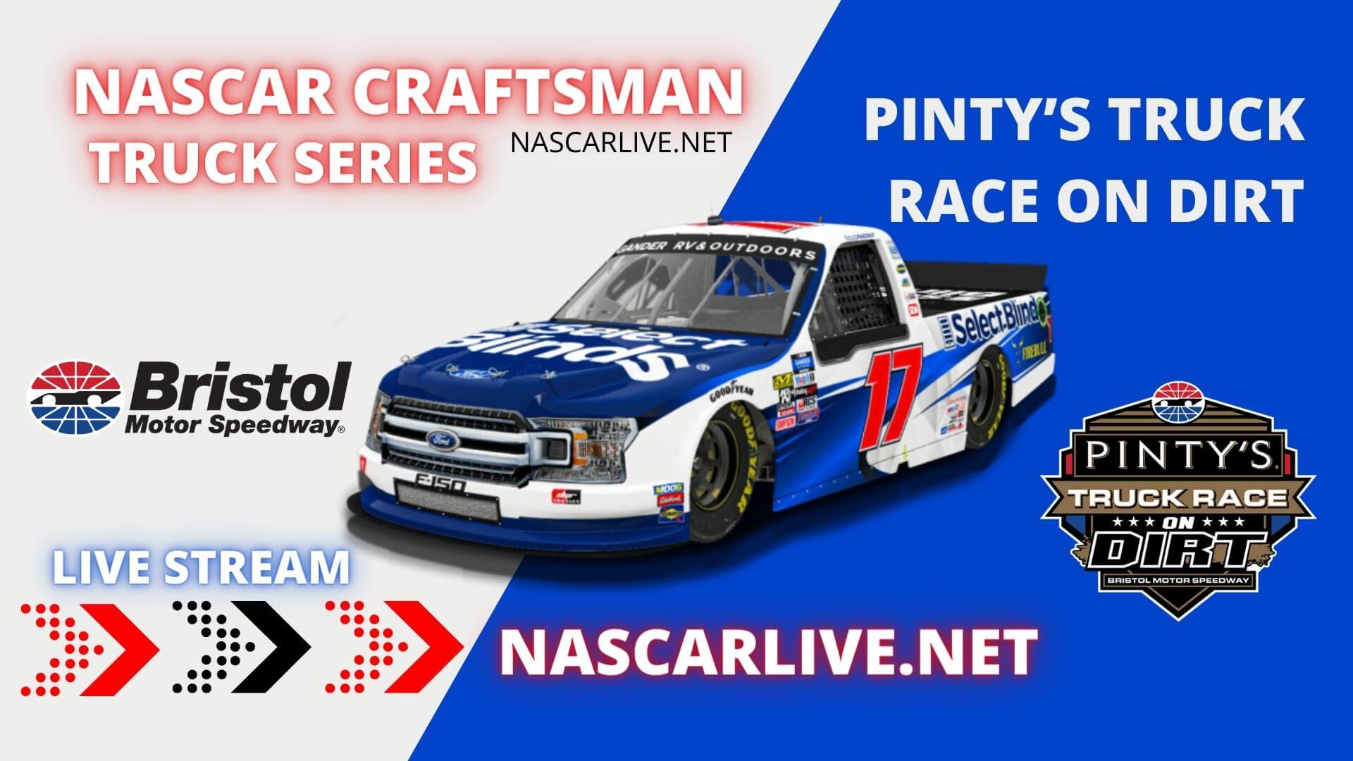 NASCAR Pintys Truck Race On Dirt At Bristol Live Stream 2023