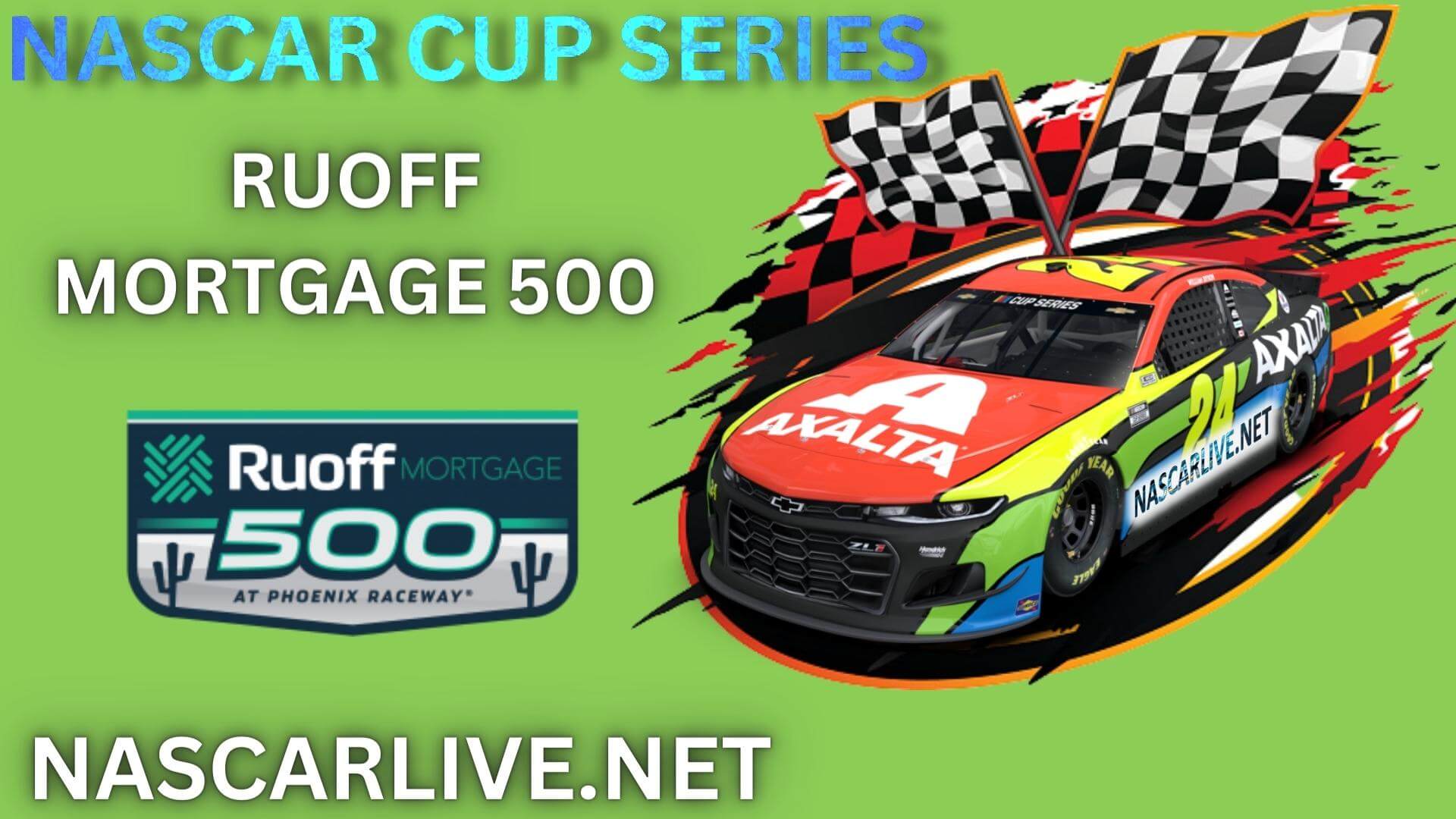 NASCAR Ruoff Mortgage 500 At Phoenix Live Stream 2023