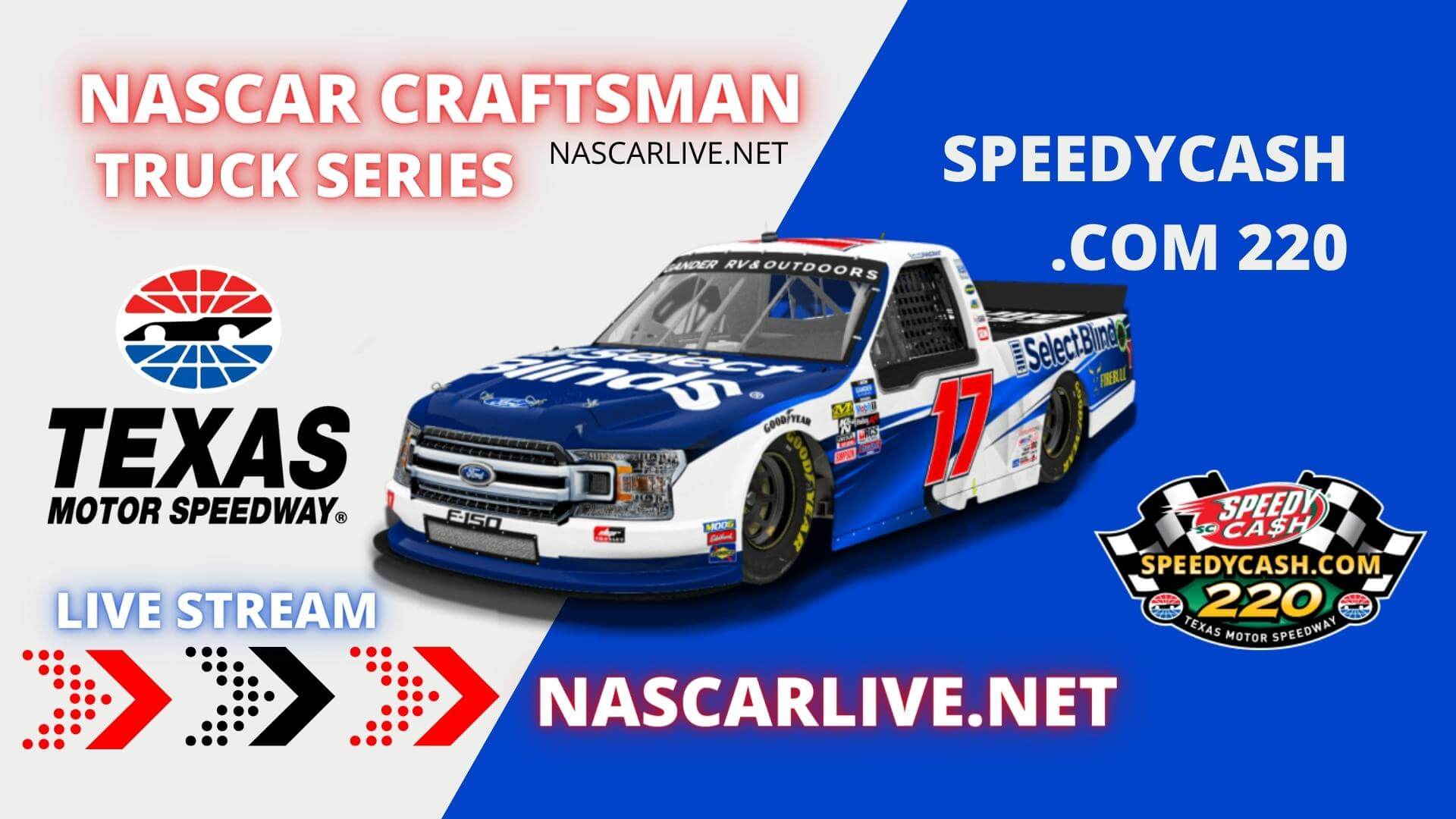 NASCAR SpeedyCash.com 220 At Texas Live Stream 2023