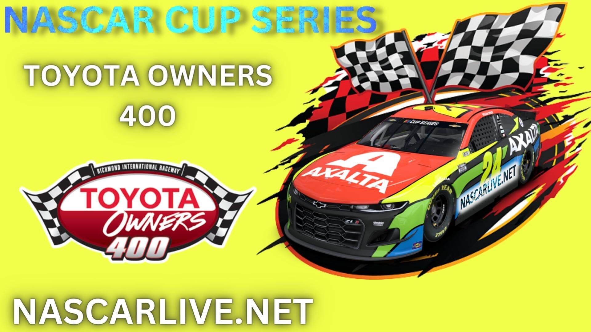 NASCAR Toyota Owners 400 At Richmond Live Stream 2023