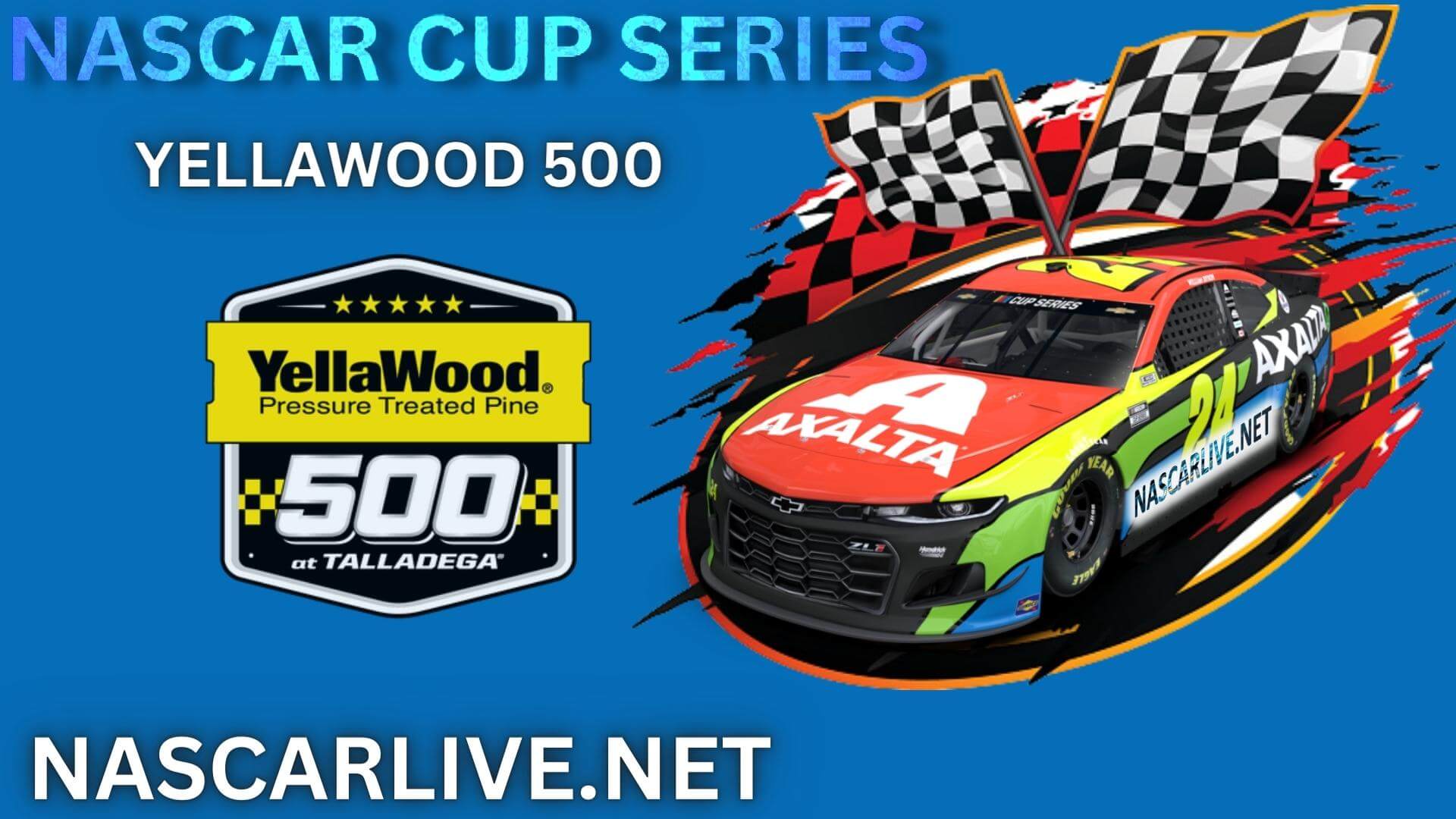 NASCAR YellaWood 500 At Talladega Live Stream 2023