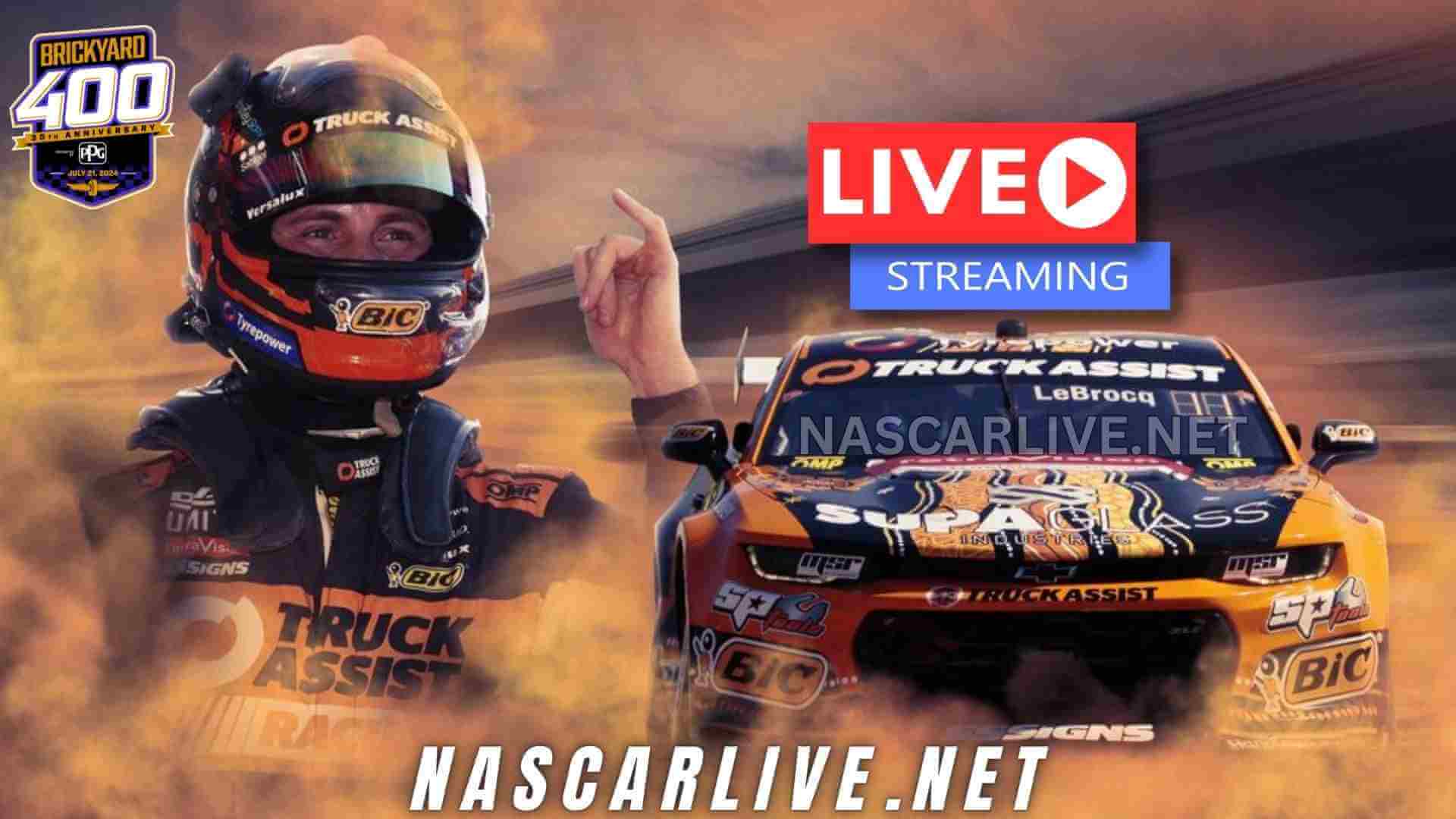 NASCAR Brickyard 400 At Indianapolis Live Stream 2024