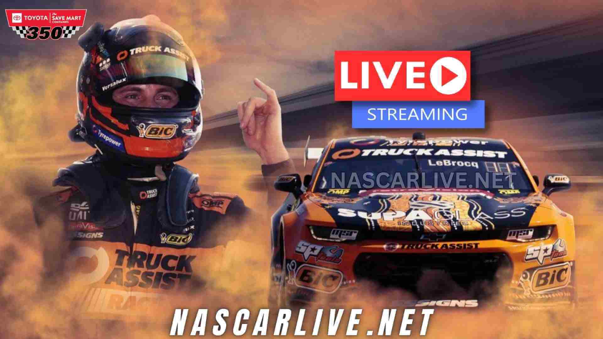 NASCAR Toyota / Save Mart 350 At Sonoma Live Stream 2024