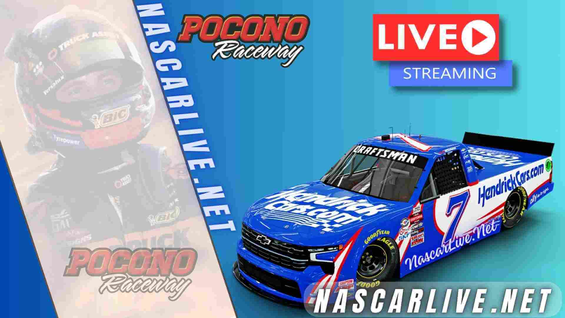 NASCAR CRC Brakleen 150 At Pocono Live Stream 2024