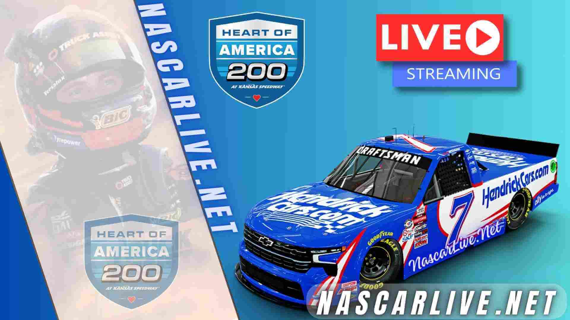 NASCAR Heart Of America 200 At Kansas Live Stream 2024