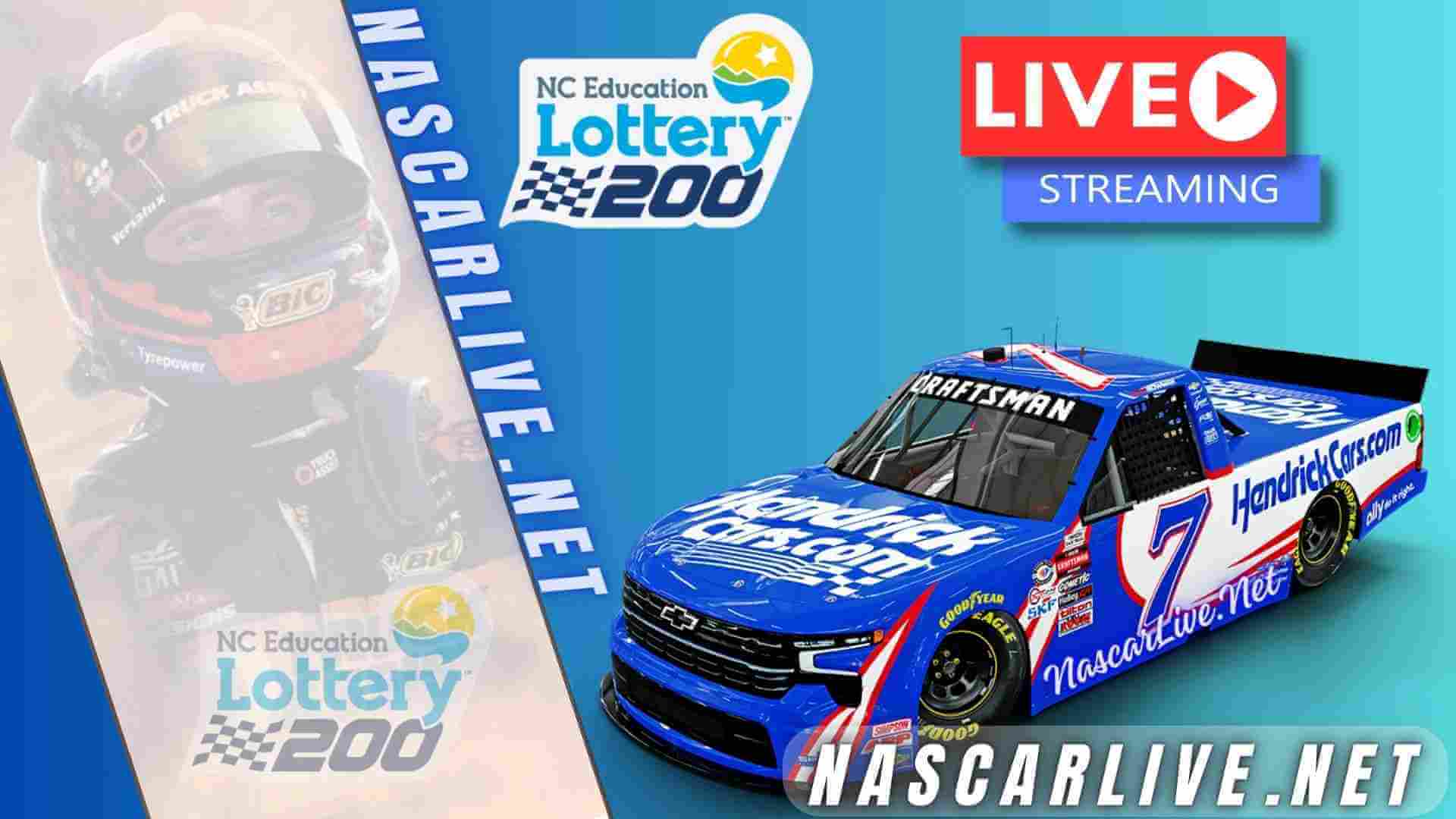 NASCAR North Carolina Education Lottery 200 At Charlotte Live Stream 2024
